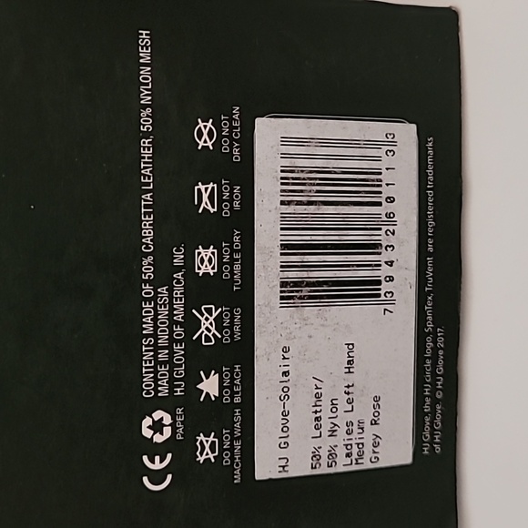 HJ Solaire Glove Ladies Left M - Picture 4 of 6